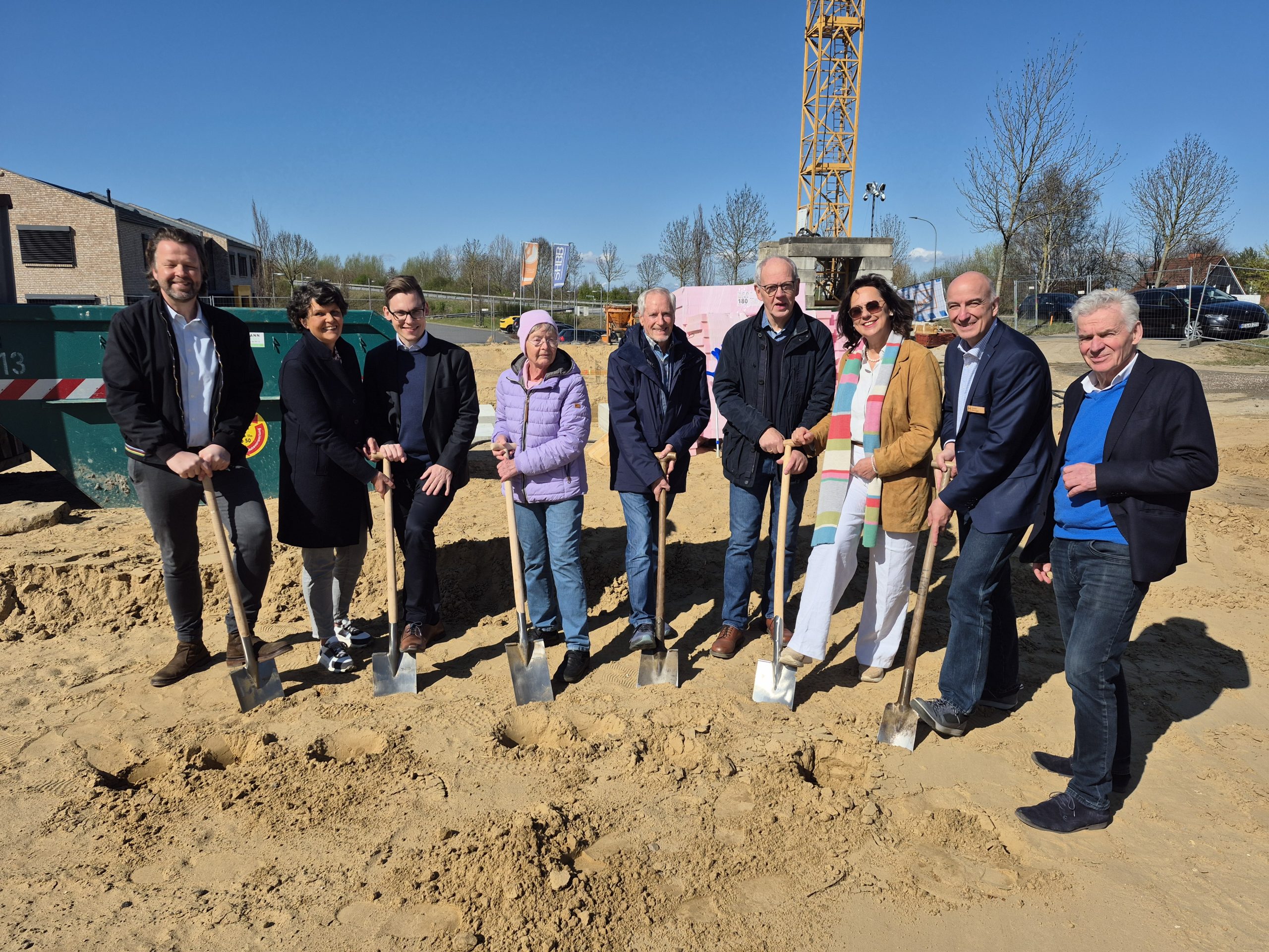Spatenstich für inklusive Appartements in der Österstraße