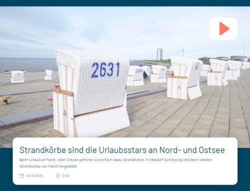 Videobeitrag Strandkörbe aus Meldorf Evangelischer Pressedienst